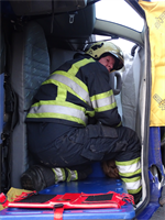 Oefening Ongeval Meerdere Voertuigen Tsjerke Buorren Twijzel